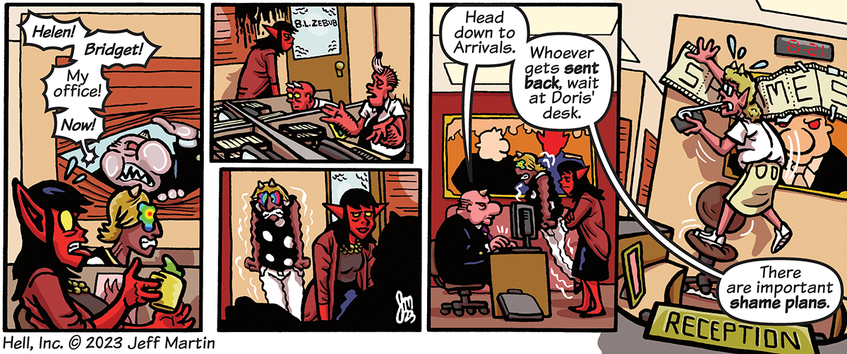 Hell, Inc. - Episode 309, Page 1: Hell Inc page 309