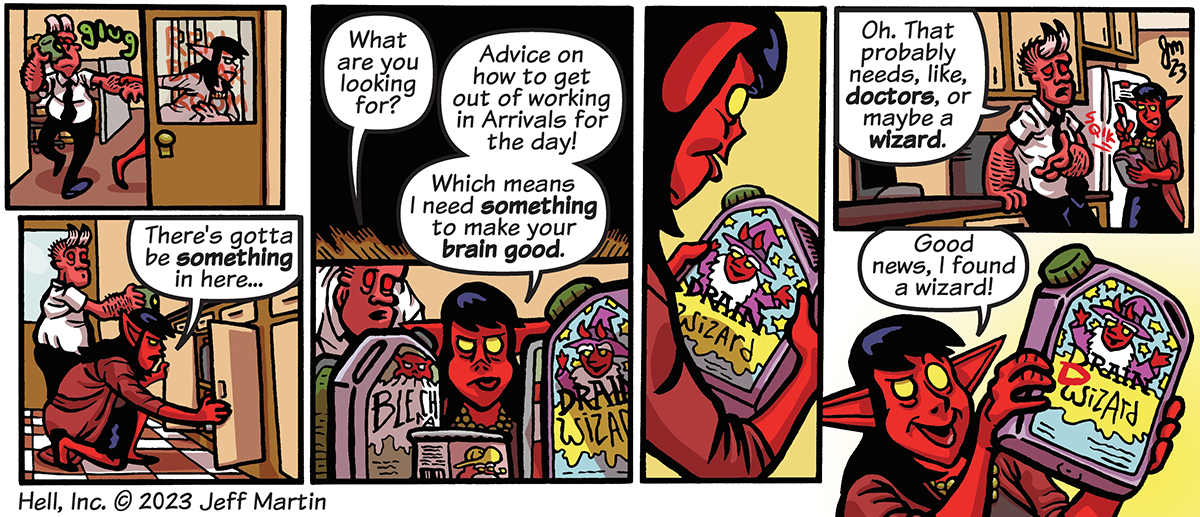 Hell, Inc. - Episode 311, Page 1: Hell Inc page 311