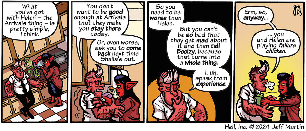 Hell, Inc. - Episode 312, Page 1: Hell Inc page 312