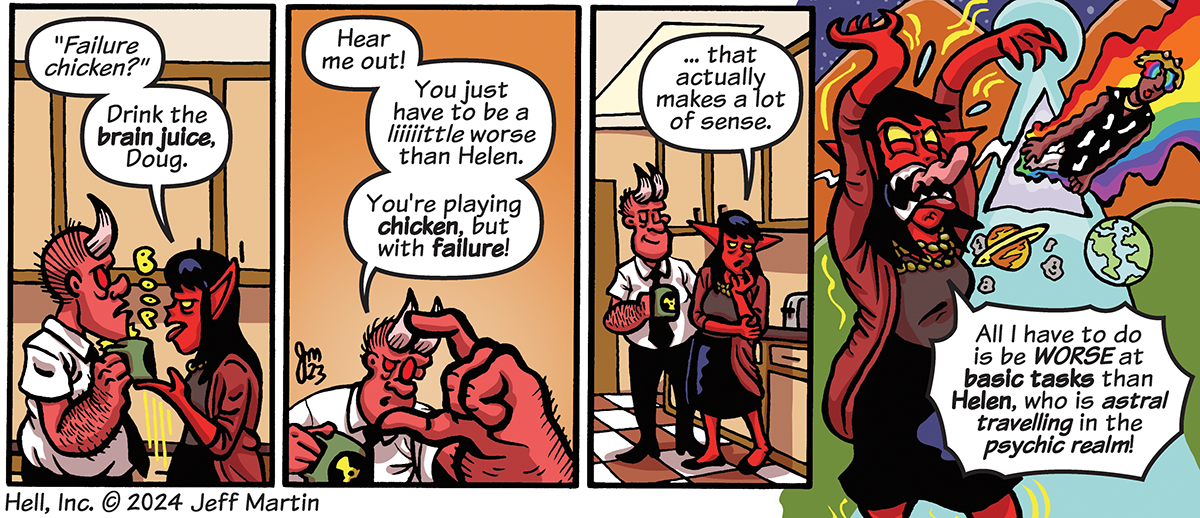 Hell, Inc. - Episode 313, Page 1: Hell Inc page 313