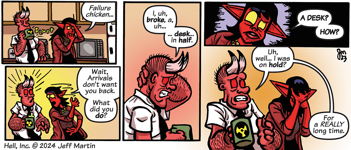 Hell, Inc. - Episode 314, Page 1: Hell Inc page 314