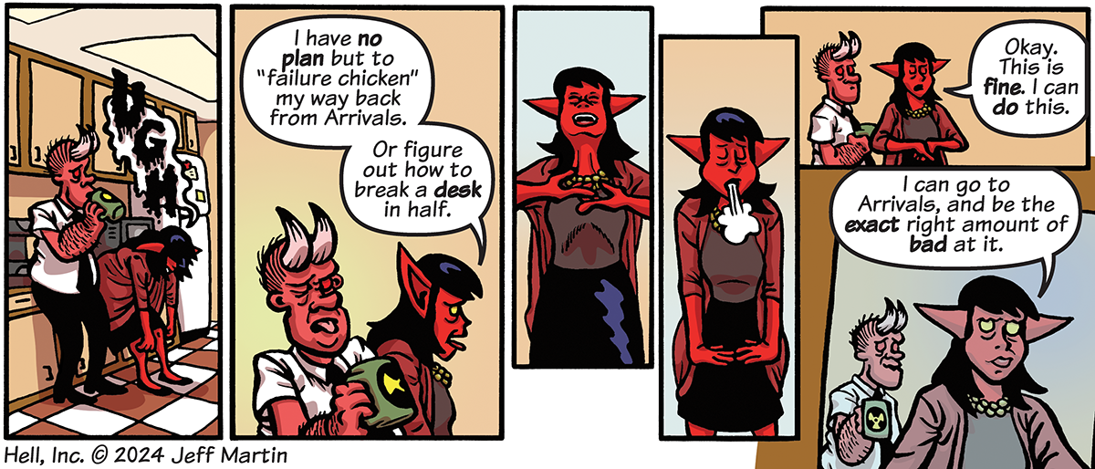 Hell, Inc. - Episode 315, Page 1: Hell Inc page 315