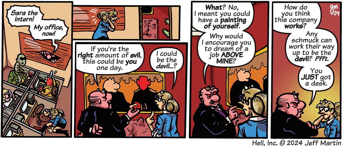 Hell, Inc. - Episode 318, Page 1: Hell Inc page 318