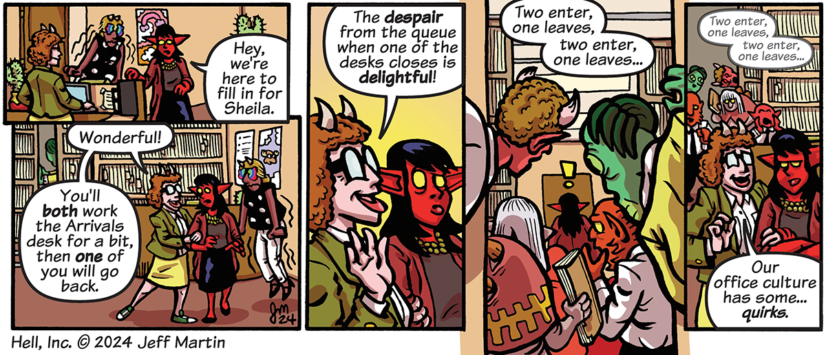 Hell, Inc. - Episode 321, Page 1: Hell Inc page 321