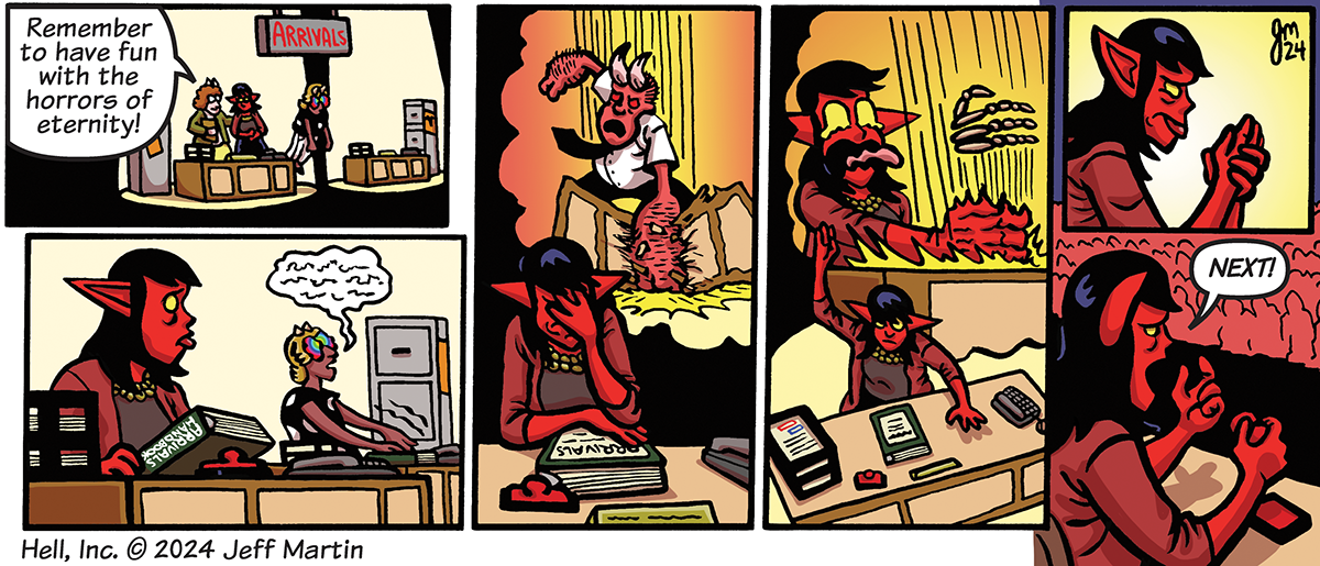 Hell, Inc. - Episode 322, Page 1: Hell Inc page 322