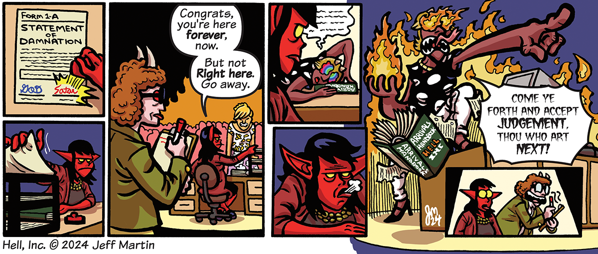 Hell, Inc. - Episode 323, Page 1: Hell Inc page 323