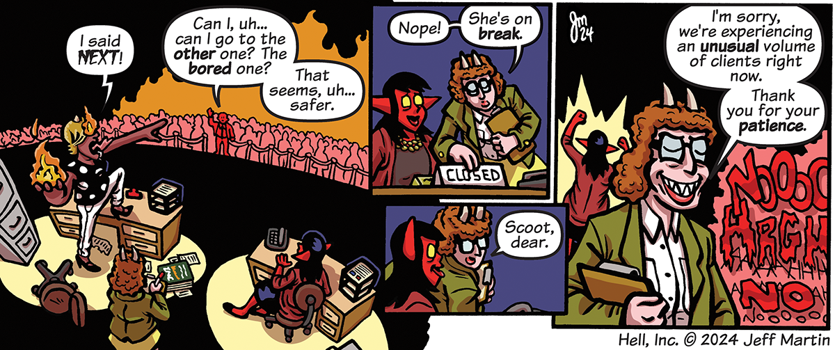 Hell, Inc. - Episode 324, Page 1: Hell Inc page 324