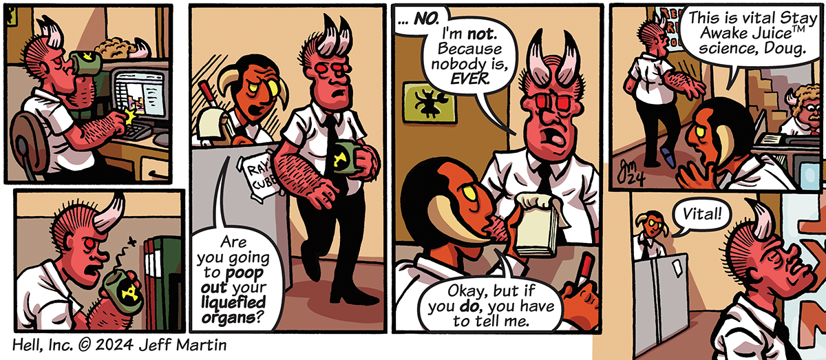 Hell, Inc. - Episode 325, Page 1: Hell Inc page 325
