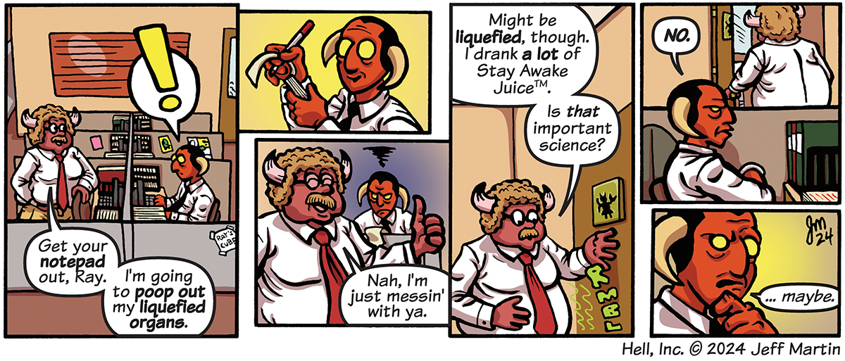 Hell, Inc. - Episode 326, Page 1: Hell Inc page 326