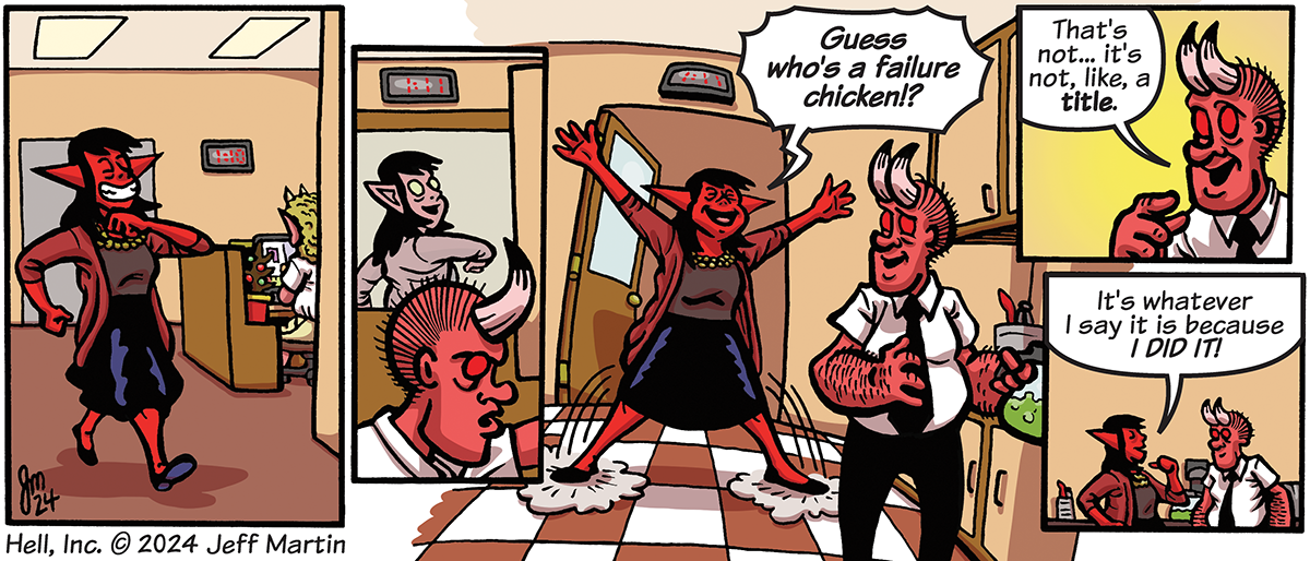 Hell, Inc. - Episode 327, Page 1: Hell Inc page 327