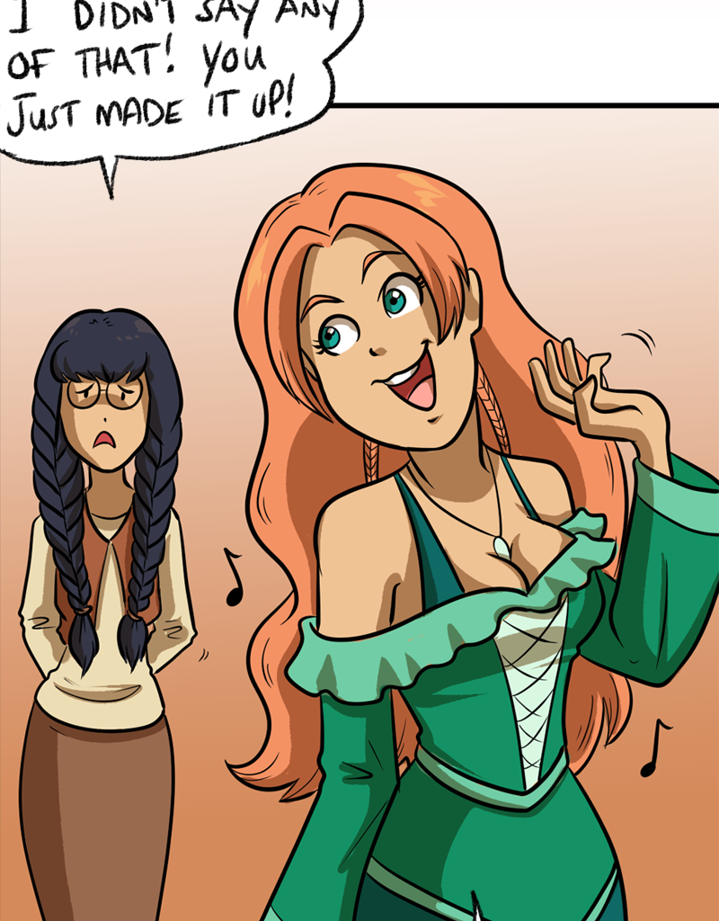 Darkwynd Chronicles - Episode 11, Page 14: Dyanna at the Fair - Part 1