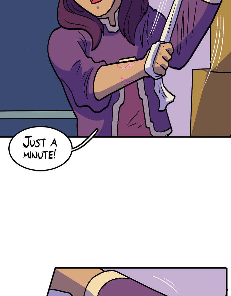 Darkwynd Chronicles - Episode 99, Page 19: Theren's Injury - Part 3