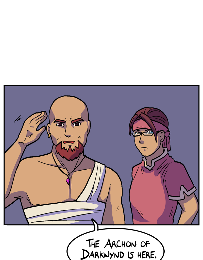Darkwynd Chronicles - Episode 99, Page 22: Theren's Injury - Part 3