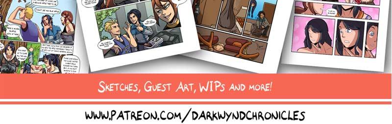 Darkwynd Chronicles - Episode 111, Page 20: Arrival at the Cabin - Part 1