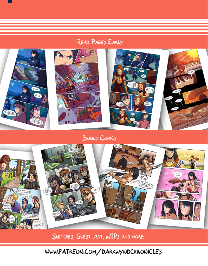 Darkwynd Chronicles - Episode 113, Page 19: Arrival at the Cabin - Part 3