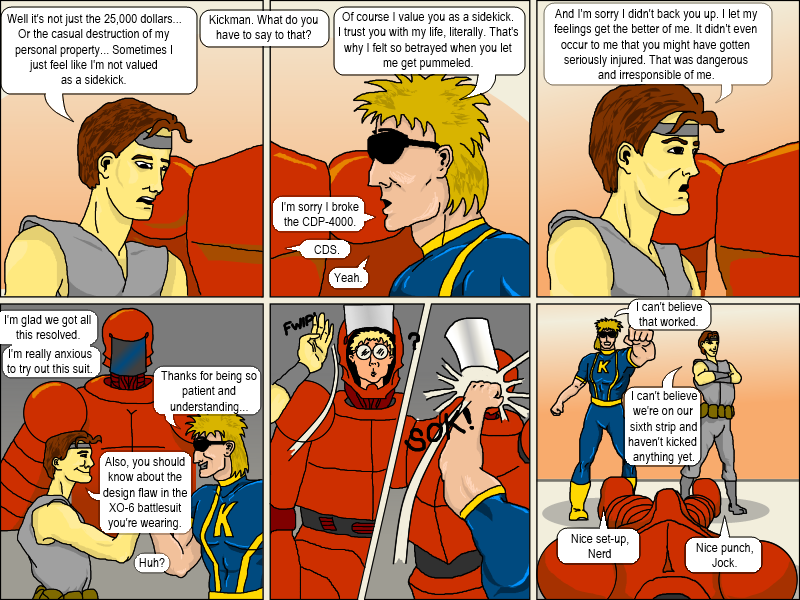 Kickman - Episode 1, Page 8: 01 Kickstarter