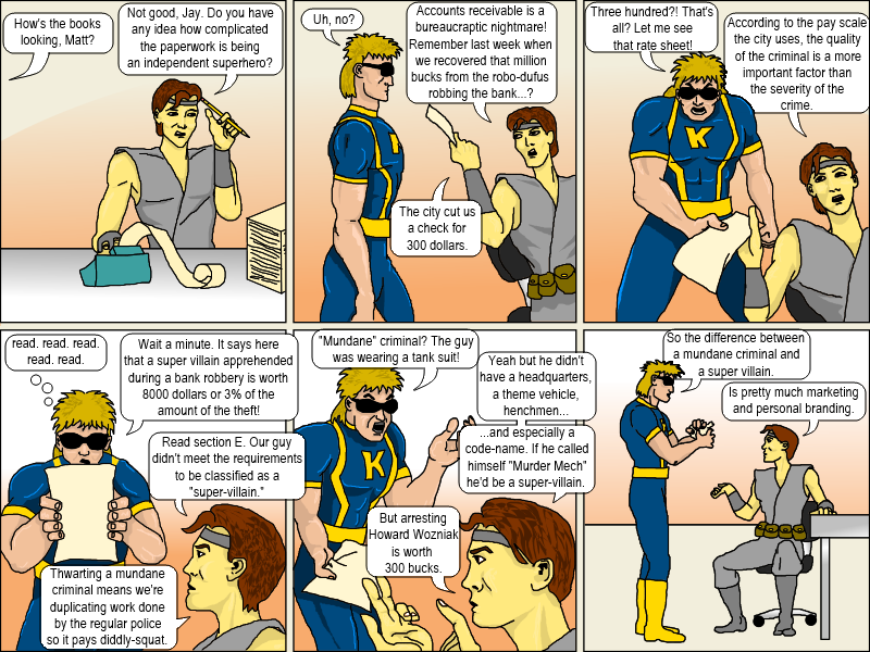 Kickman - Episode 2, Page 1: 02 Heropreneurs