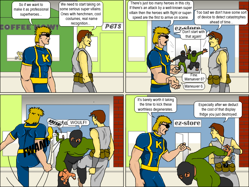 Kickman - Episode 2, Page 2: 02 Heropreneurs