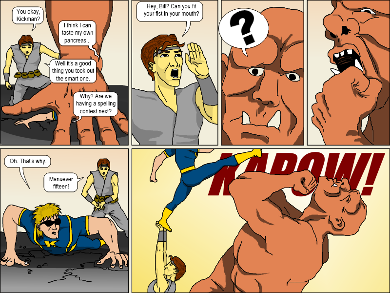 Kickman - Episode 2, Page 8: 02 Heropreneurs