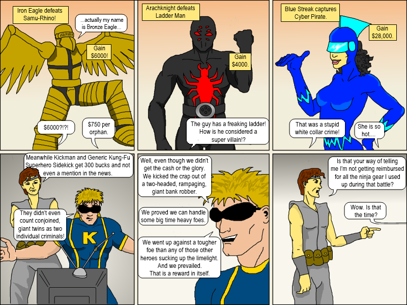 Kickman - Episode 2, Page 9: 02 Heropreneurs