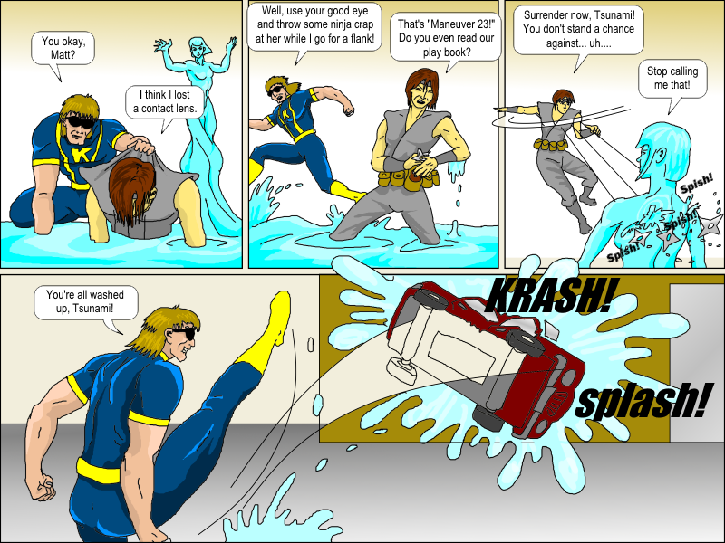 Kickman - Episode 3, Page 4: 03 Dry Spell