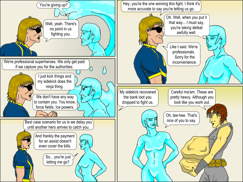 Kickman - Episode 3, Page 6: 03 Dry Spell