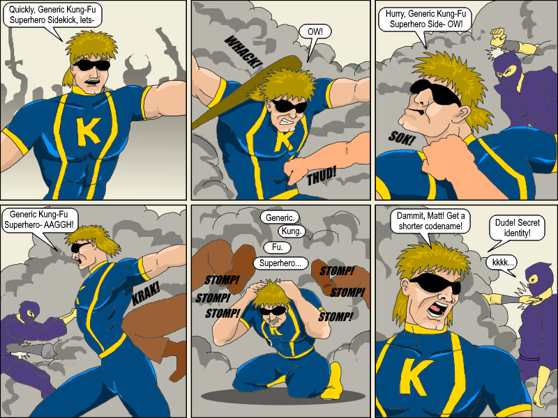 Kickman - Episode 4, Page 5: 04 Apptitude