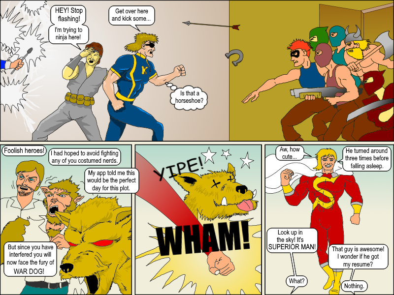 Kickman - Episode 4, Page 7: 04 Apptitude