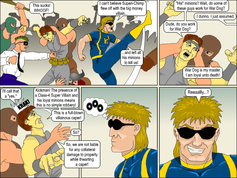 Kickman - Episode 4, Page 9: 04 Apptitude