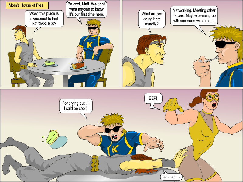 Kickman - Episode 5, Page 2: 05 2nd Baseman