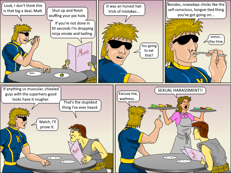 Kickman - Episode 5, Page 7: 05 2nd Baseman