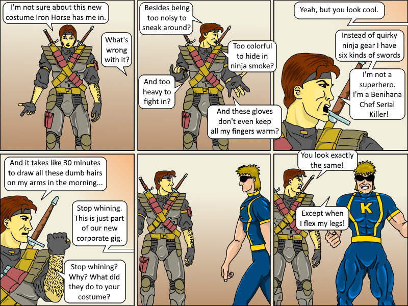 Kickman - Episode 6, Page 2: 06 Selling Out