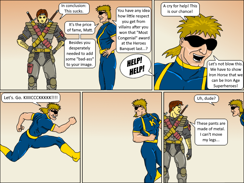 Kickman - Episode 6, Page 3: 06 Selling Out