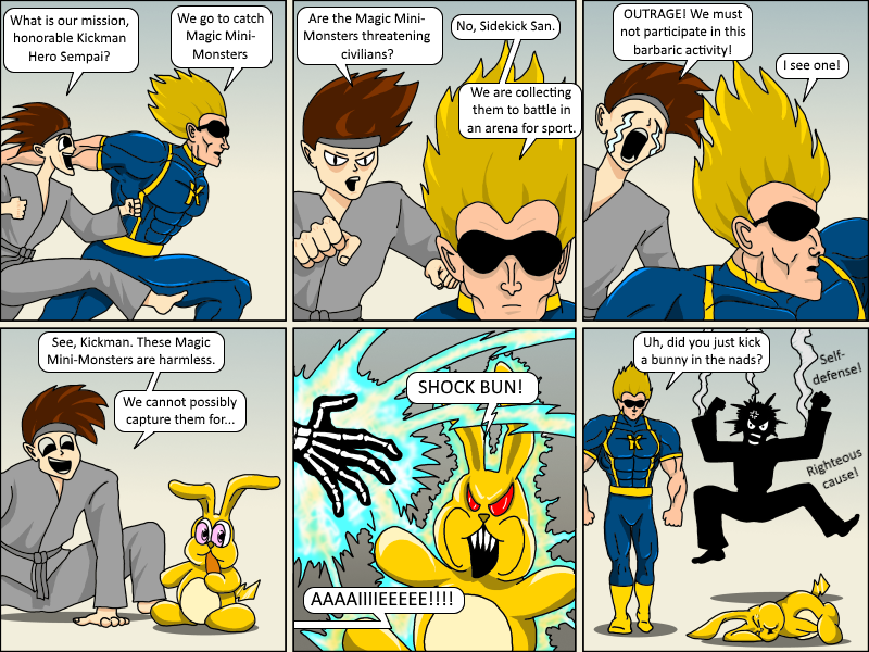 Kickman - Episode 6, Page 9: 06 Selling Out