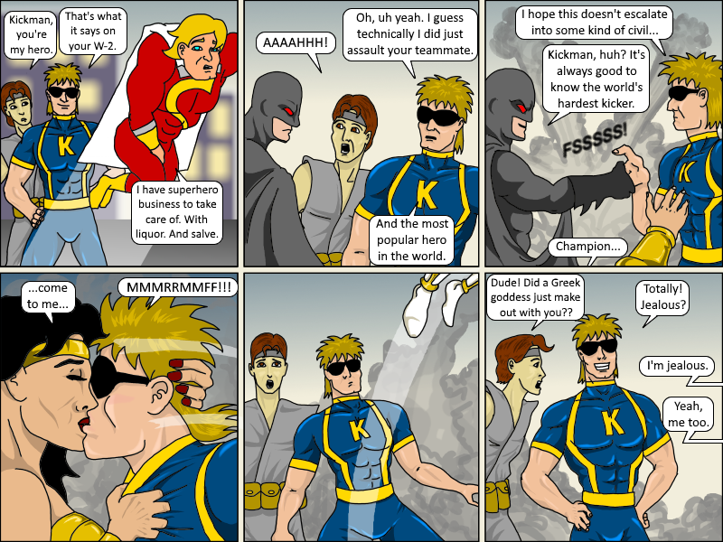 Kickman - Episode 7, Page 14: 07 Superiority Complex