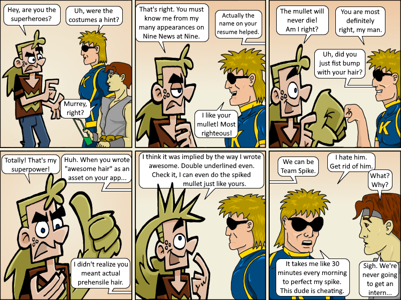 Kickman - Episode 8, Page 5: 08 The Internship