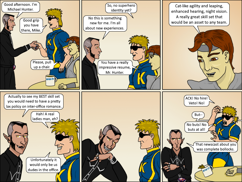 Kickman - Episode 8, Page 6: 08 The Internship