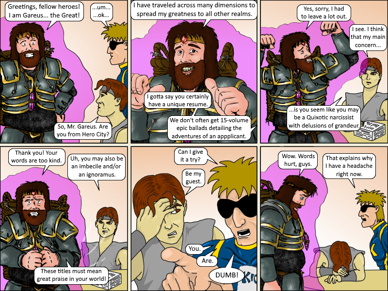 Kickman - Episode 8, Page 7: 08 The Internship