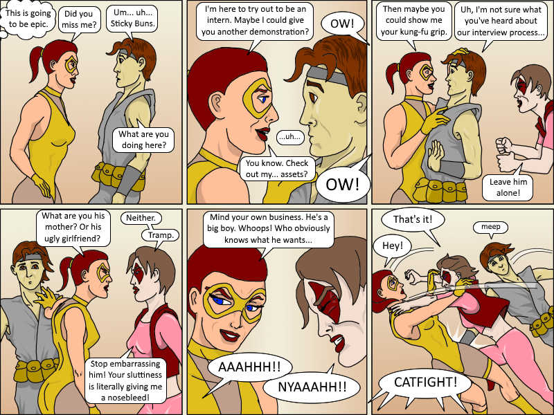 Kickman - Episode 8, Page 12: 08 The Internship