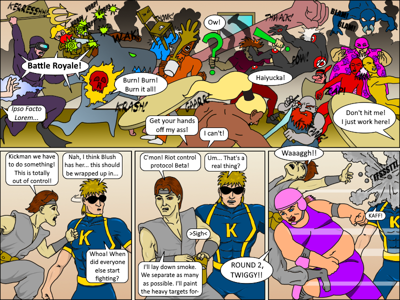 Kickman - Episode 8, Page 13: 08 The Internship