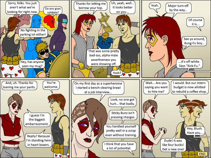 Kickman - Episode 8, Page 15: 08 The Internship
