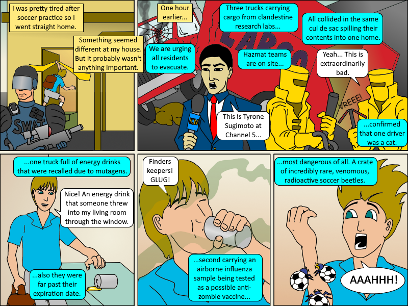 Kickman - Episode 9, Page 3: 09 Kickman Day One