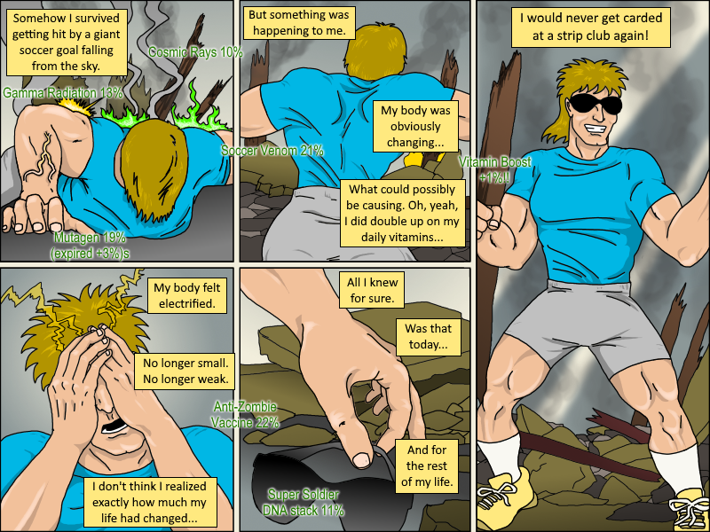 Kickman - Episode 9, Page 5: 09 Kickman Day One