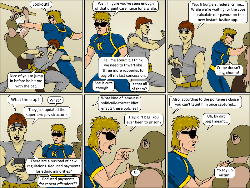 Kickman - Episode 10, Page 2: 10 The Pruning