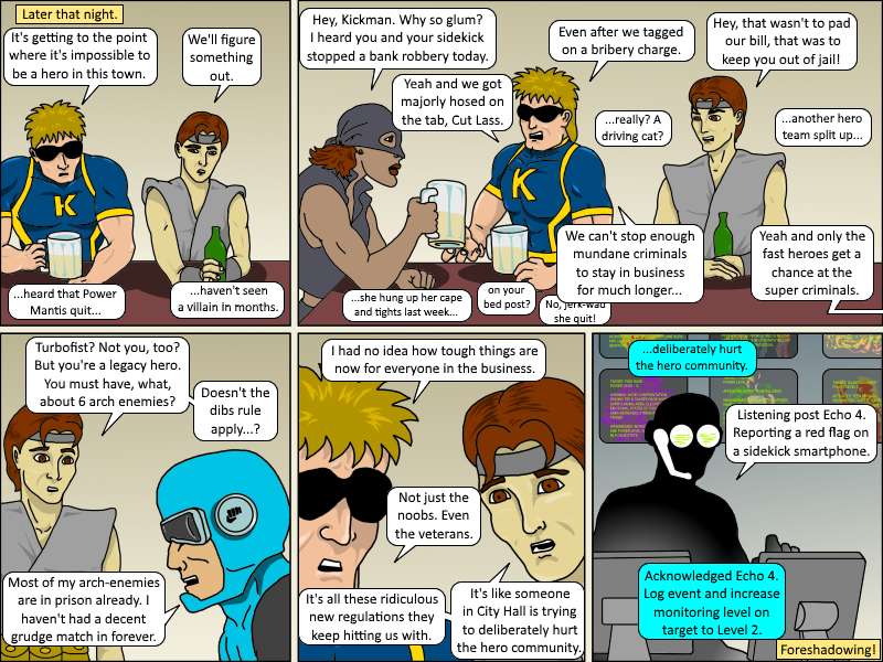 Kickman - Episode 10, Page 4: 10 The Pruning