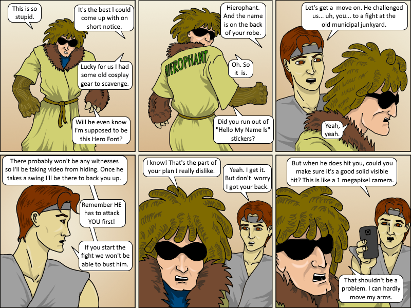 Kickman - Episode 10, Page 8: 10 The Pruning