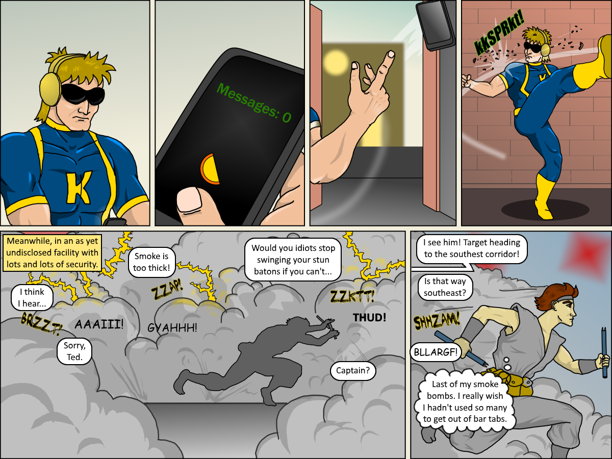 Kickman - Episode 11, Page 3: 11 Separate Ways