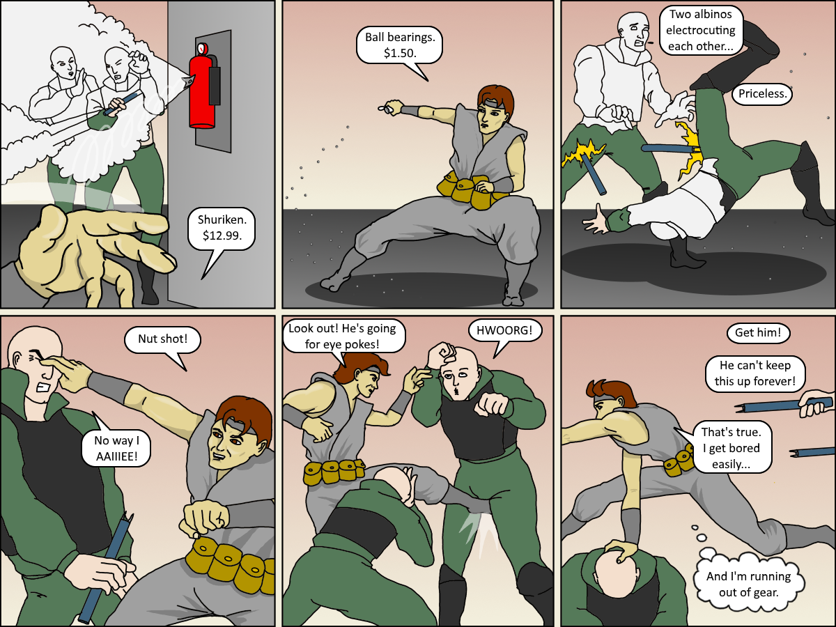 Kickman - Episode 11, Page 4: 11 Separate Ways