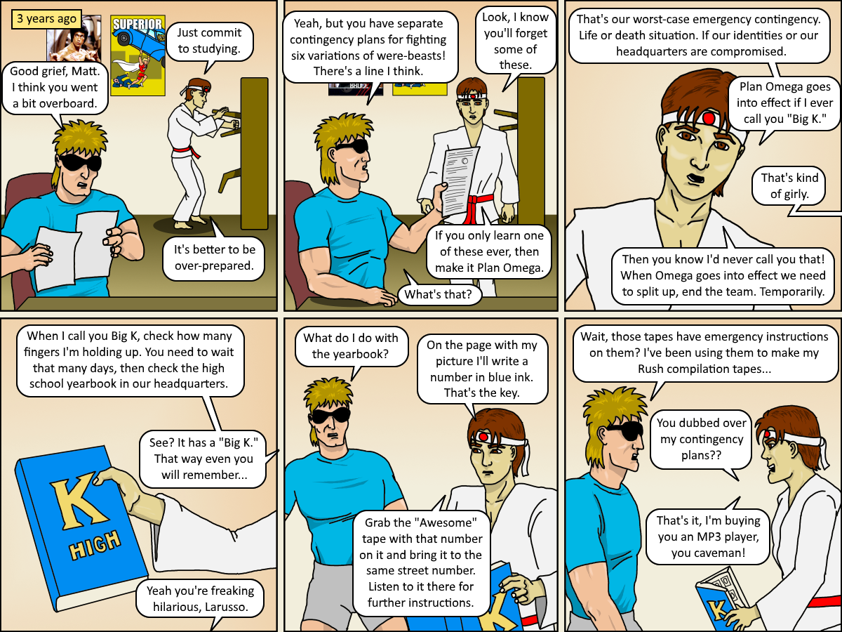 Kickman - Episode 11, Page 17: 11 Separate Ways