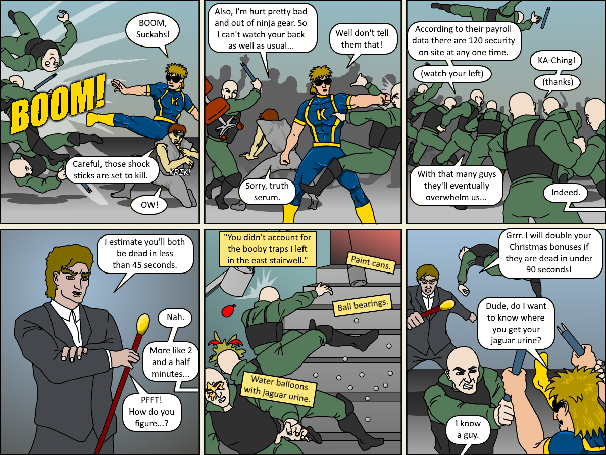 Kickman - Episode 11, Page 19: 11 Separate Ways
